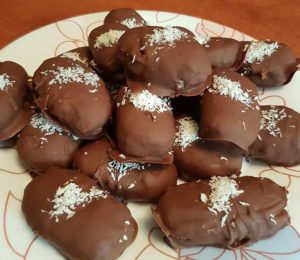 συνταγή για σοκολατάκια με ινδοκάρυδο